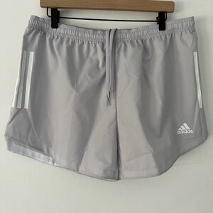 NEW Adidas‎ Light Gray Soccer Athletic Condivo 20 Shorts Womens Size XL